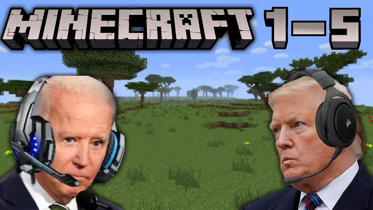 US Presidents Play Minecraft 1-5