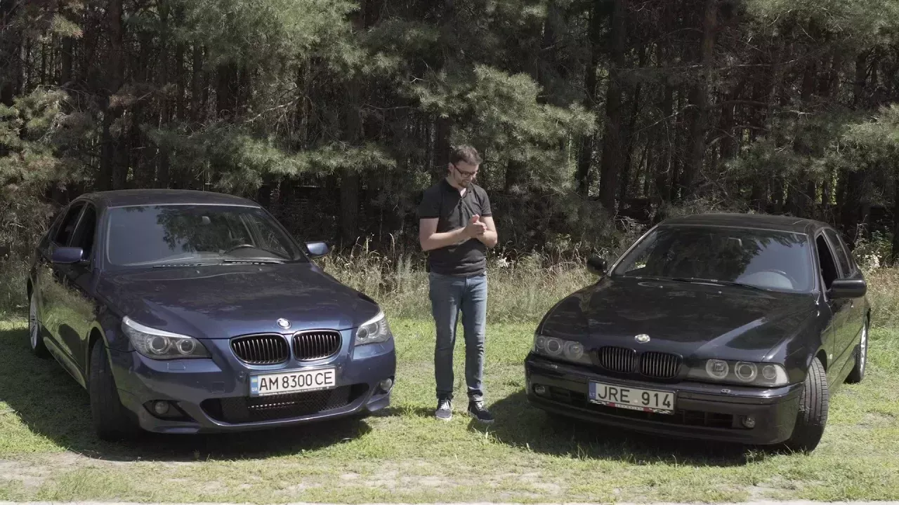 BMW 5 E60 VS BMW 5 E39 - прошлое против будущего.