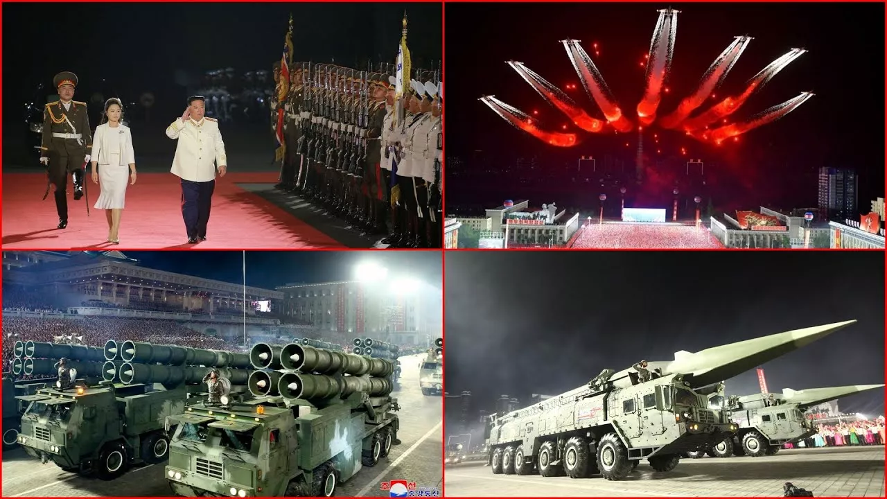 North Korea Military Parade 2022: Best Moments FULL HD - Parada Militar na Coreia do Norte