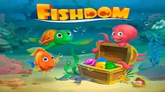 Fishdom Аквариум Мечты #1 (уровни 1-10) Обзор и Первые Рыбки Игровое Видео Let's Play