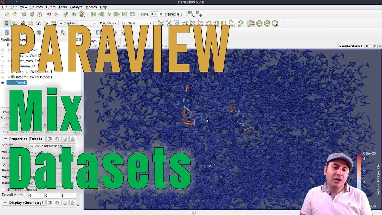 ParaView map, resample, and combine different datasets [On Demand 3]