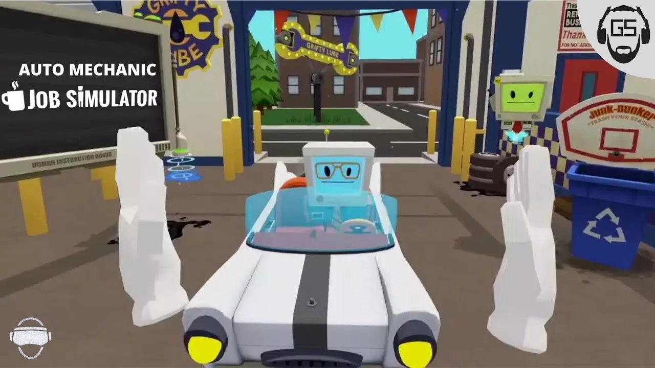 Auto Mechanic in game Job Simulator VR | Full Walkthrough
