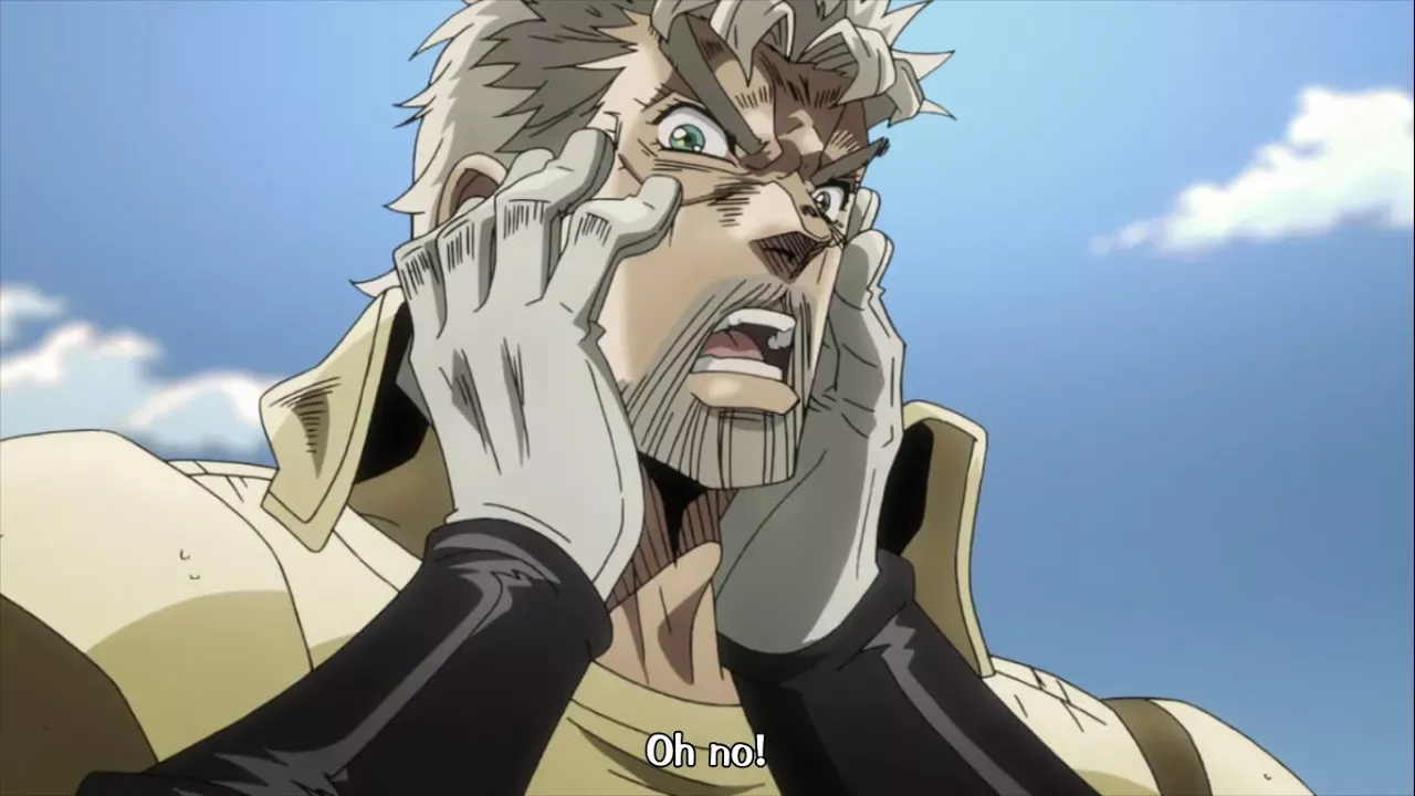Joseph Joestar "Oh No" and "Oh My God" Compilation