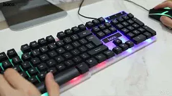 Набор игровой клавиатура+мышь Hoco GM11