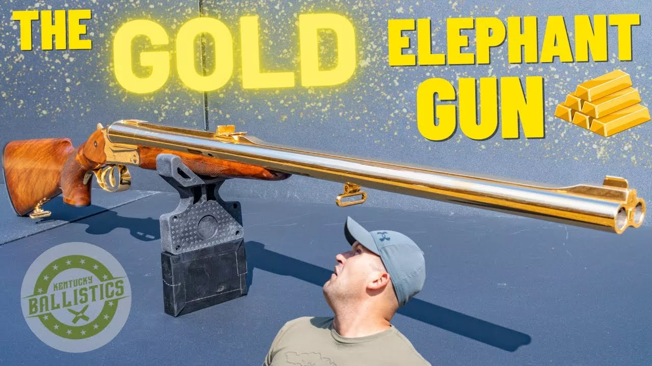 THE GOLD ELEPHANT GUN !!! 😱