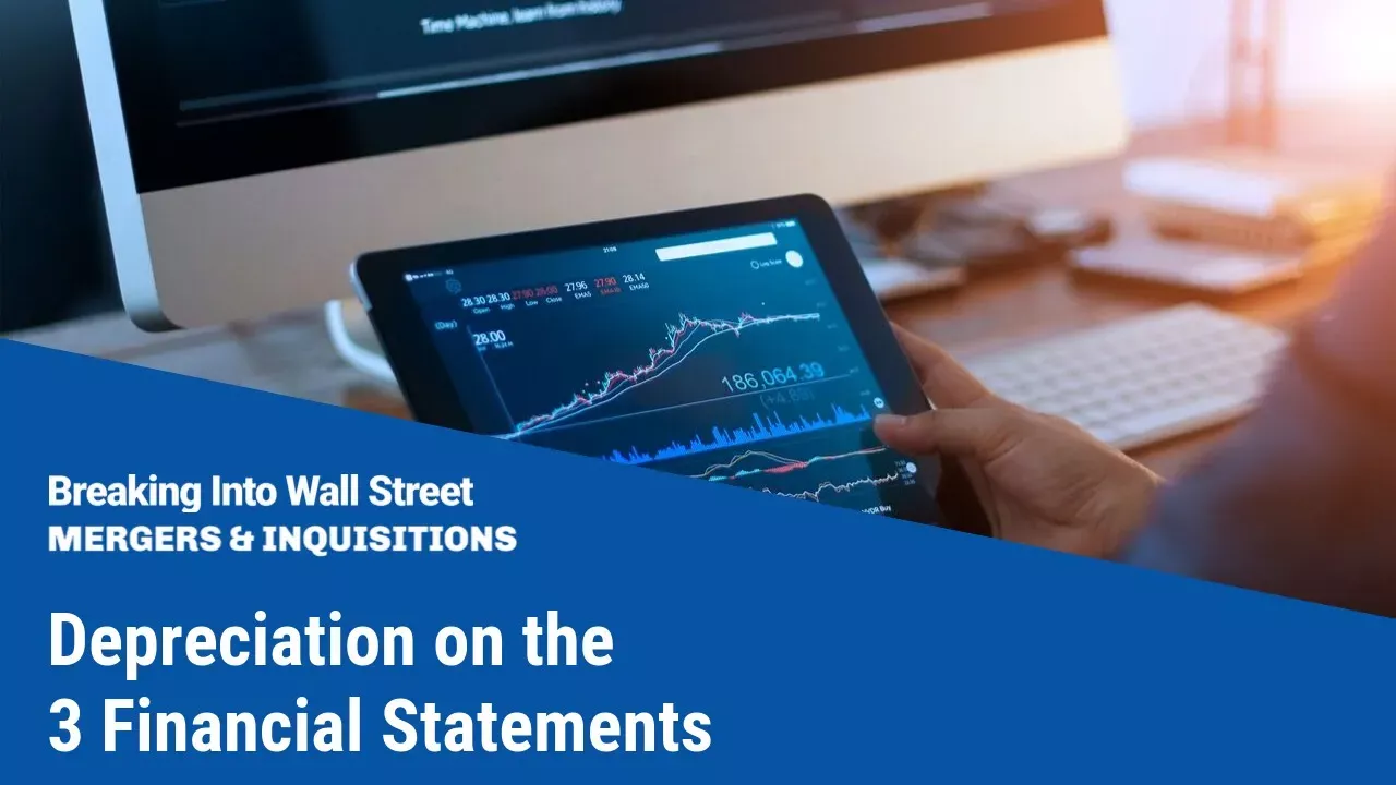 Depreciation on the 3 Financial Statements