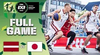 Latvia v Japan | Men | Full Game | Crelan FIBA 3x3 World Cup 2022