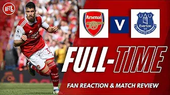 Arsenal vs Everton | Full-Time Live