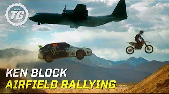 Ken Block Airfield Rallying | Top Gear | BBC