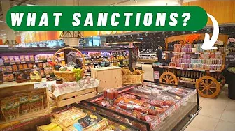 Russian TYPICAL Supermarket After 8 Months of Sanctions
