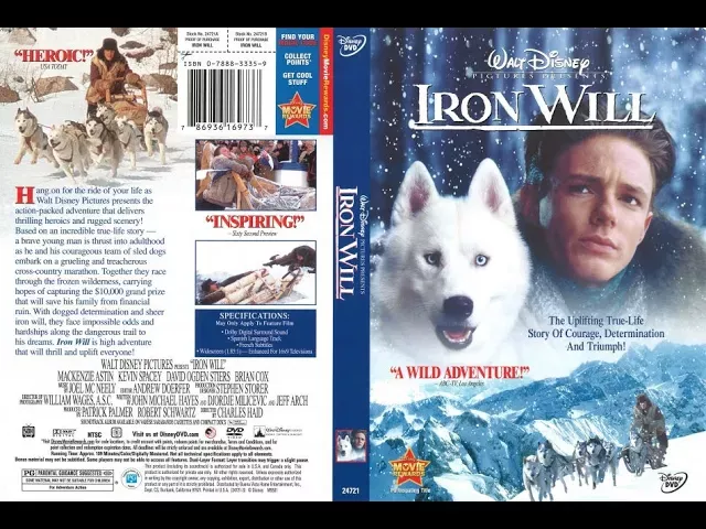 Железная воля / Iron Will (1994) MVO (Многоголосый) - семейный художественный фильм