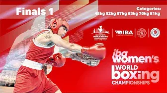 IBA Women's World Boxing Championships | Istanbul 2022 | Finals 1 | 48kg 52kg 57kg 63kg 70kg 81kg