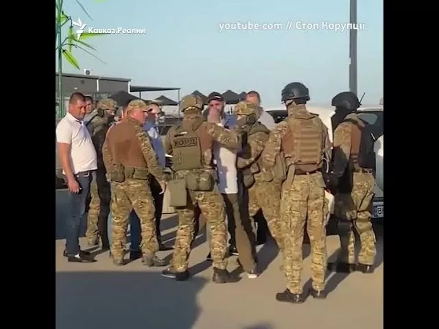 Задержание чеченцев на свадьбе в Одессе #shorts