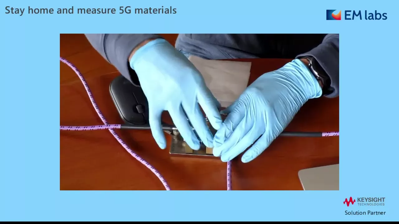 Stay home and measure 5G materials: EM labs split cylinder resonator