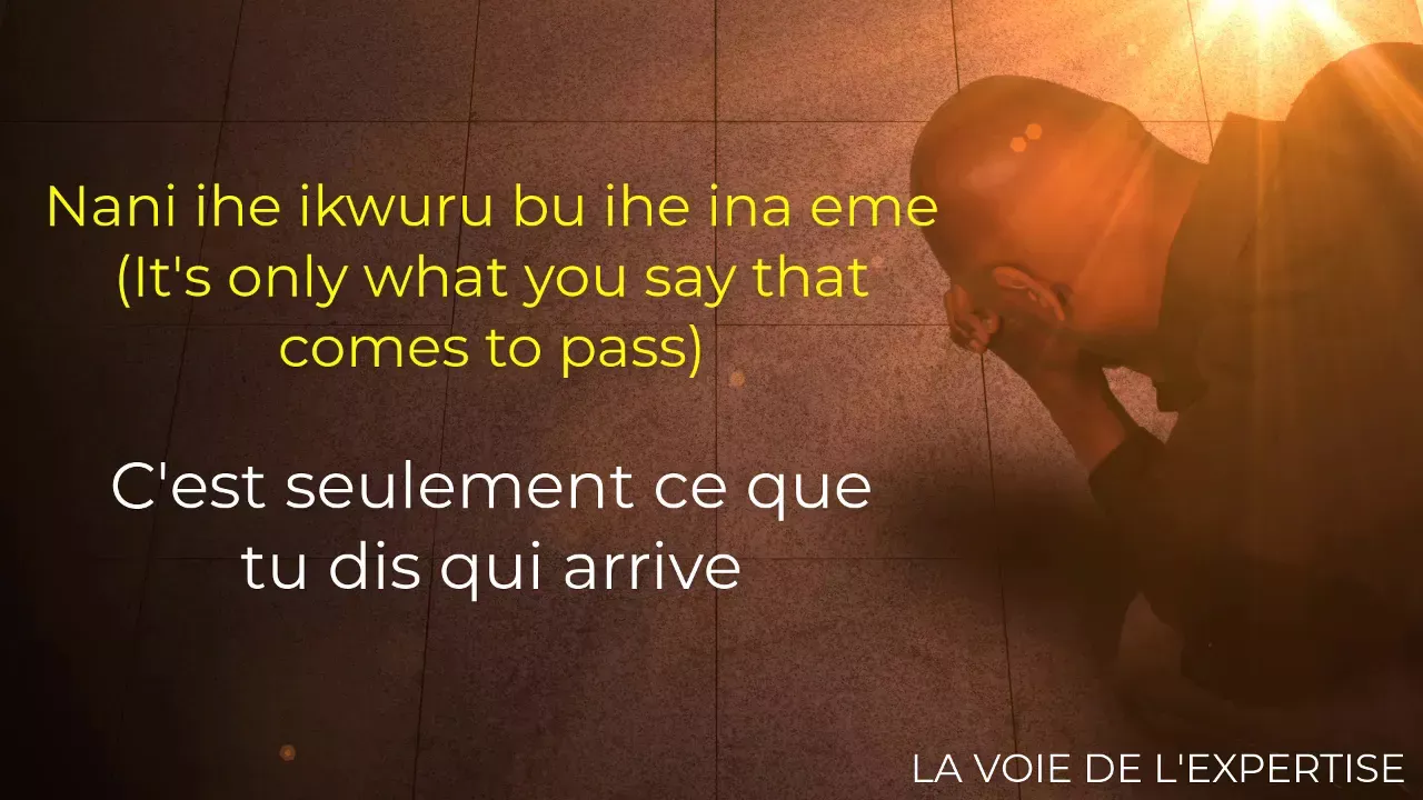 Prospa Ochimana - Ekwueme  - Traduction Anglais Français