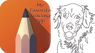 How to use Autodesk Sketchbook app to trace for art paintings - Free Art App! Tutorial 4 Beginners