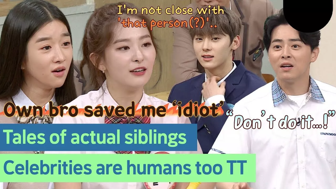 Knowing Bros Celeb Siblings Tales Compilation🤪