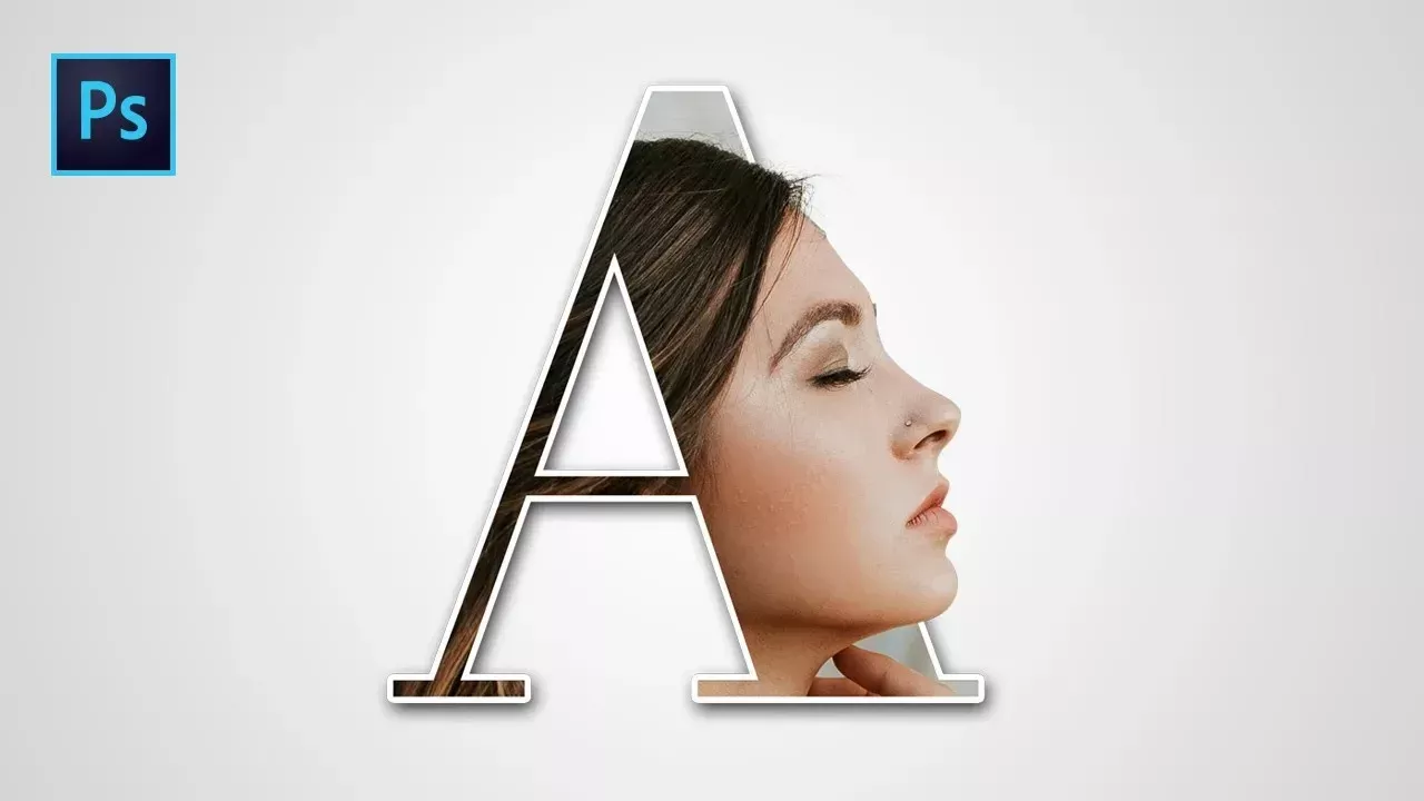 [PHOTOSHOP] : Insérer un visage dans une lettre de l'alphabet !