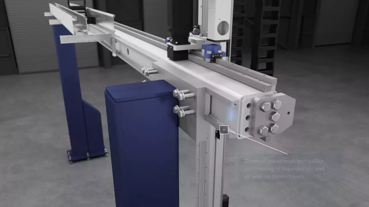 New modular axis- and gantry system – the Linear Gantry Robot LGR-3