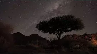 African Night Sky Timelapse Video