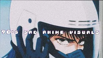 90's sad anime clips // aesthetic visuals //