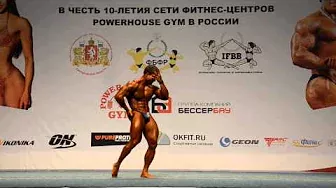 Артем Диянов. Бодибилдинг 80 кг. Произвольная программа