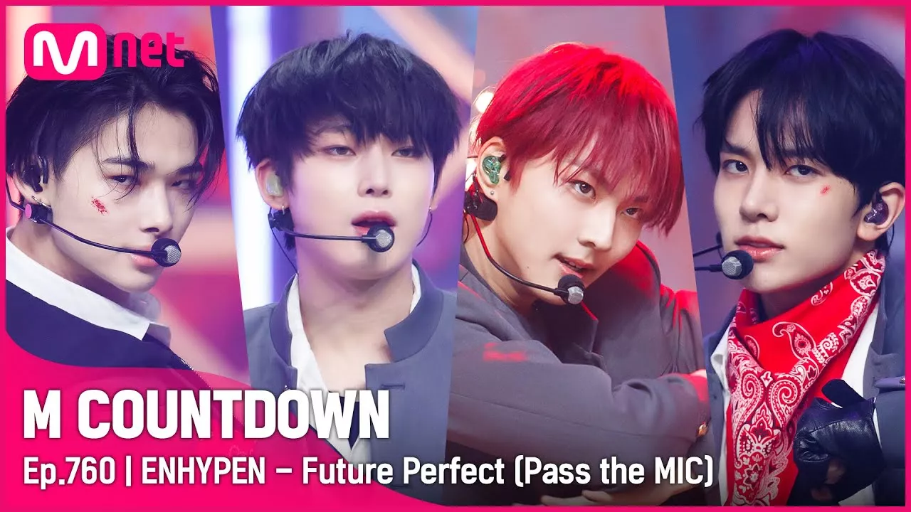 [ENHYPEN - Future Perfect (Pass the MIC)] Comeback Stage | #엠카운트다운 EP.760 | Mnet 220707 방송