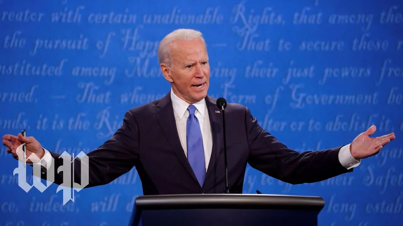 ‘C’mon man’: Biden’s consistent refrain to Trump at the final debate