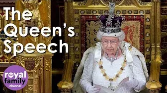 The Queen Addresses Parliament at State Opening