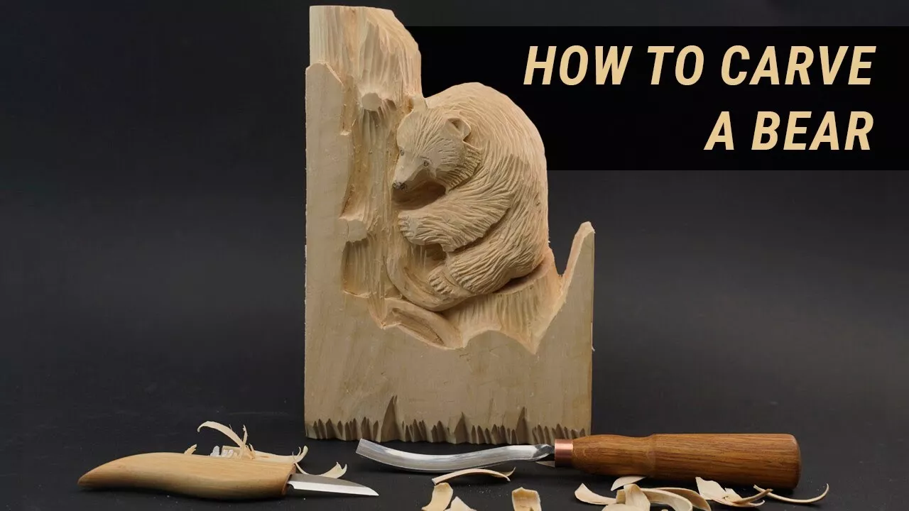 How to Carve a Bear | Wood Carving for Beginners