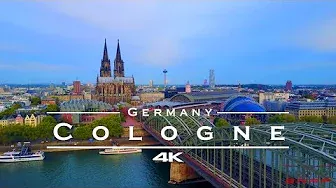 Cologne / Köln, Germany 🇩🇪 - by drone [4K]