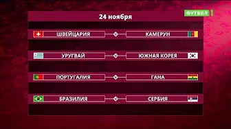 Чемпионат мира-2022. Обзор матчей 24.11.2022