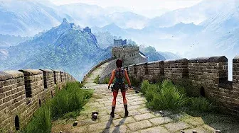 BEAUTIFUL 'Tomb Raider Remake' Gameplay - Unreal Engine 4 'Dagger of Xian' Gameplay