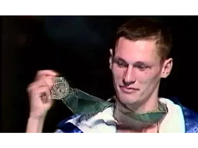 Бокс Олег Саитов-Хуан Эрнандес  Олимпиада 1996 -69 кг Финал