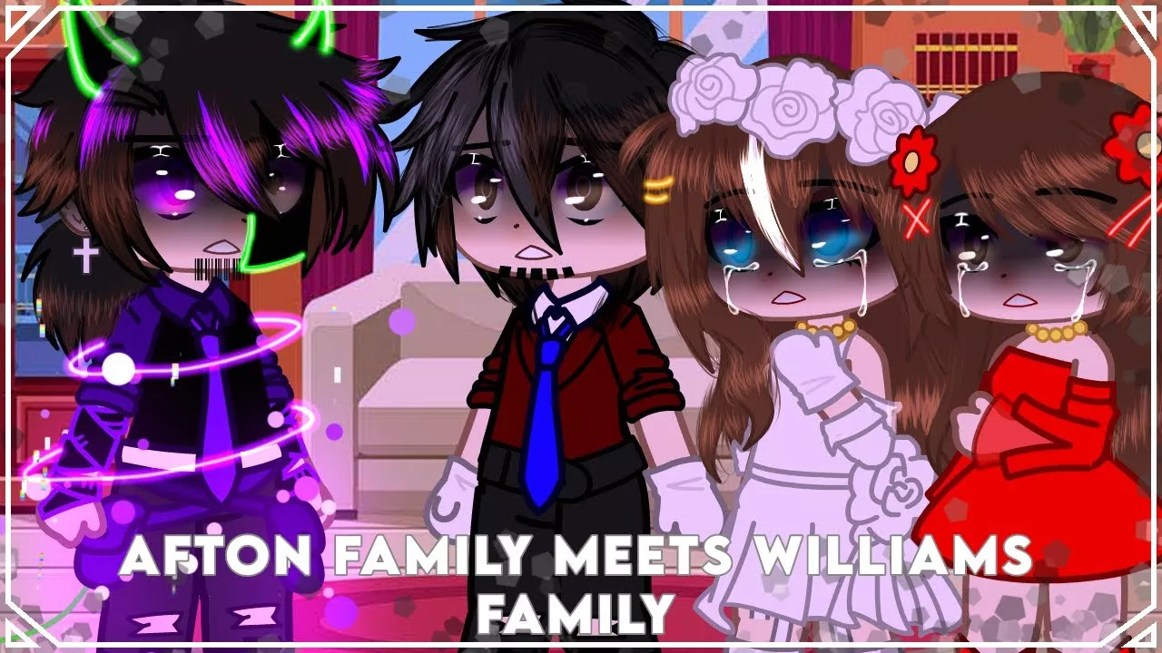 Afton family meets William's family / Afton Family / Fnaf /