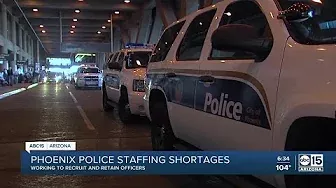 Phoenix police facing staffing shortages