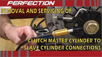 Removal and Servicing of Clutch Master Cylinder to Slave Cylinder Connections