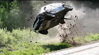 Аварии на ралли #6 WRC. Раллийные автомобили в хлам. (Подборка раллийных аварий на авто гонках)