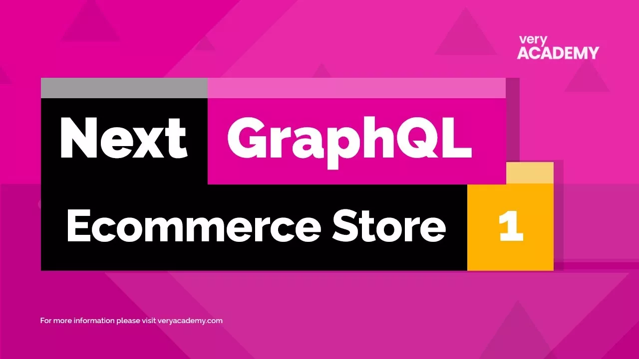 GraphQL | Next.js | Django - Ecommerce Store Build Part-1