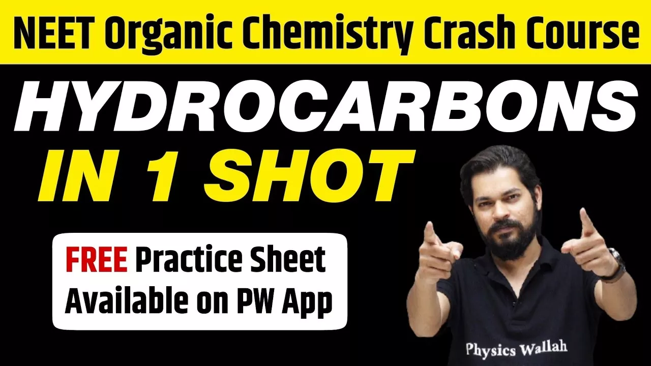 HYDROCARBONS in 1 Shot - All Concepts, Tricks & PYQs Covered | Class 11 | NEET