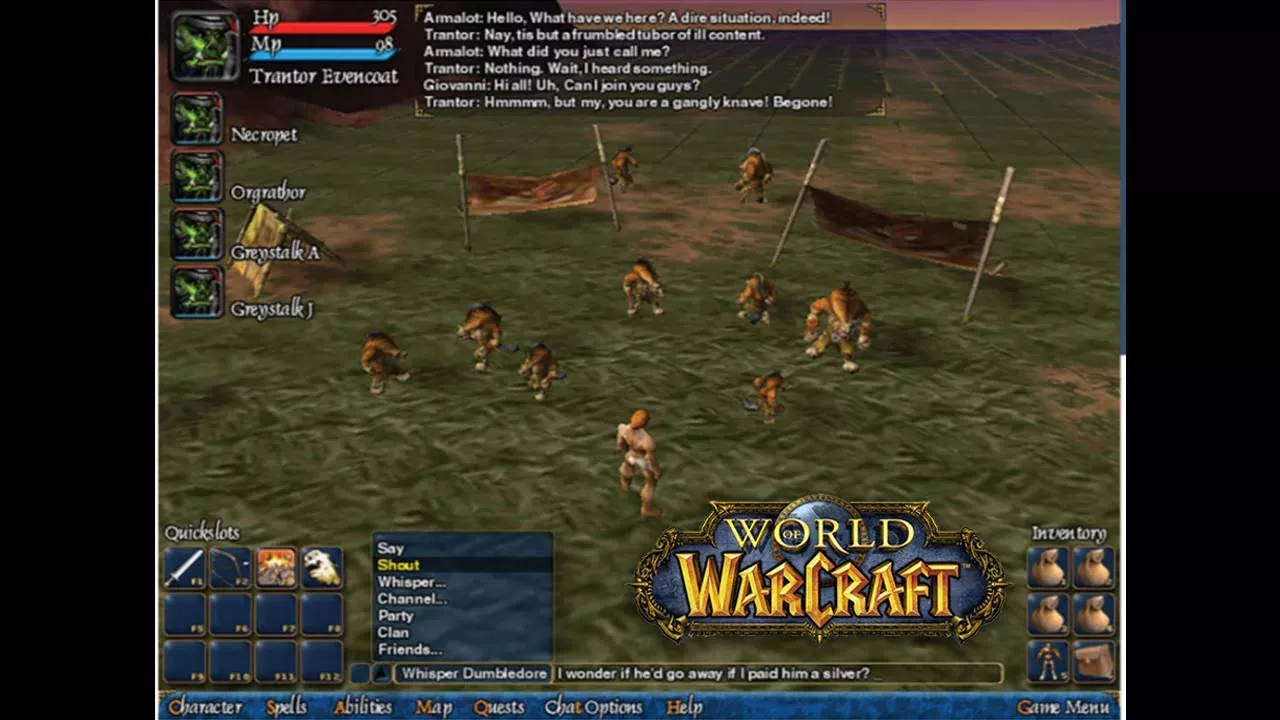 Каким был World of Warcraft в 1999 году