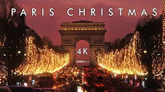 Paris Christmas | 4K | Noël à Paris - The city of a thousand lights!