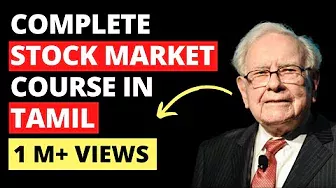 COMPLETE STOCK MARKET COURSE IN TAMIL | FOR BEGINNERS