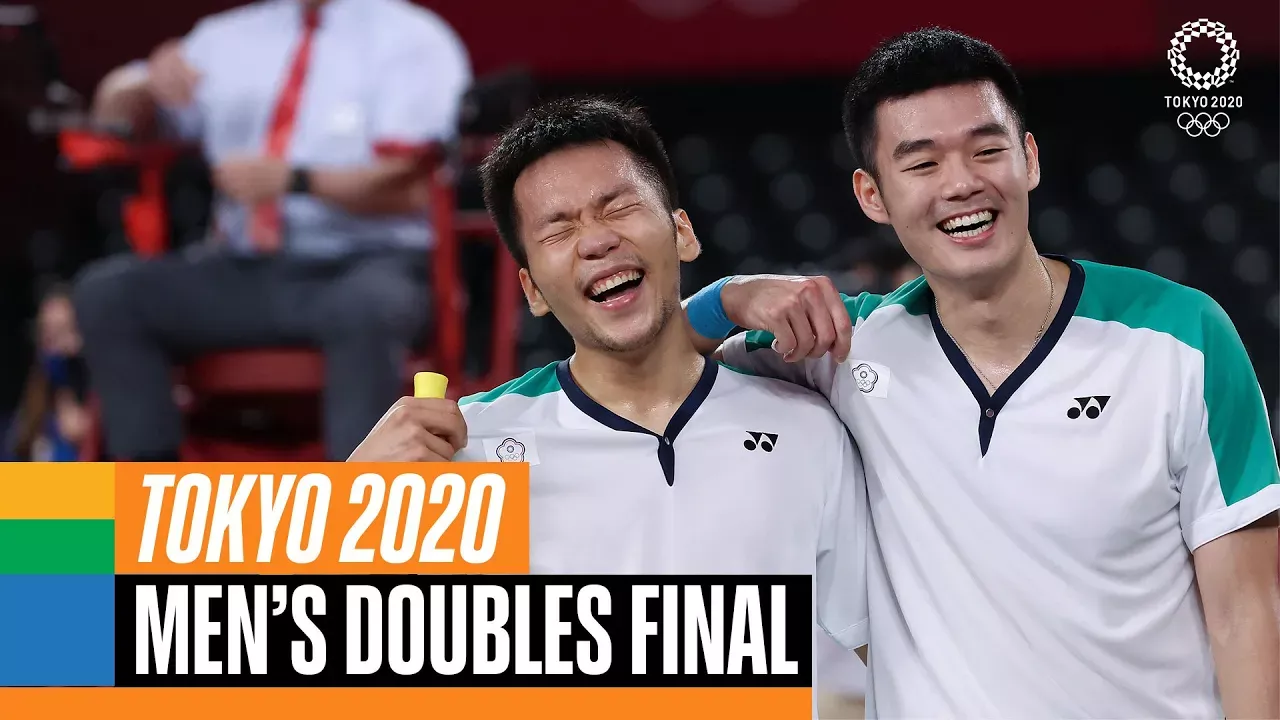 Men's Doubles 🏸 Badminton Gold Medal Match | Tokyo Replays