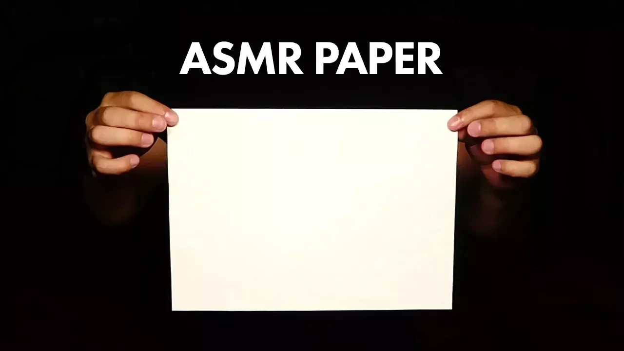 АСМР Звук Бумаги Постукивание Перелистывание Разрывание / ASMR Sounds Paper Tapping Flipping Ripping