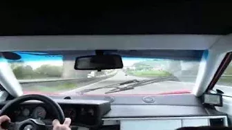 Riding 280km/h in a Lamborghini Countach