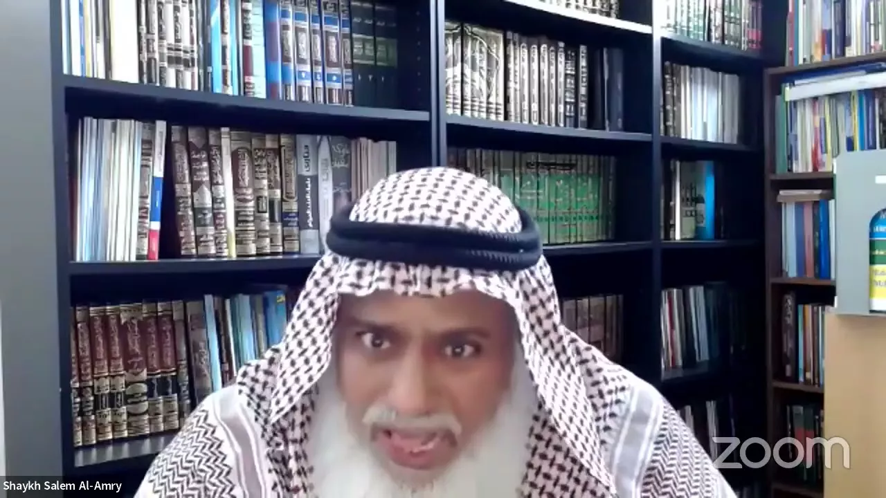 LESSON 2 Weekly Class Masail Al Jahiliyya with Shaykh Salem Al Amry