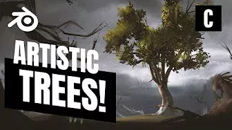 Artistic Trees In Blender