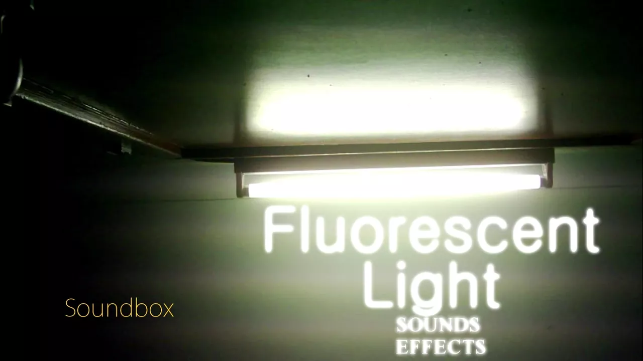 Fluorescent light Sounds (Звуки мерцающей ламы)