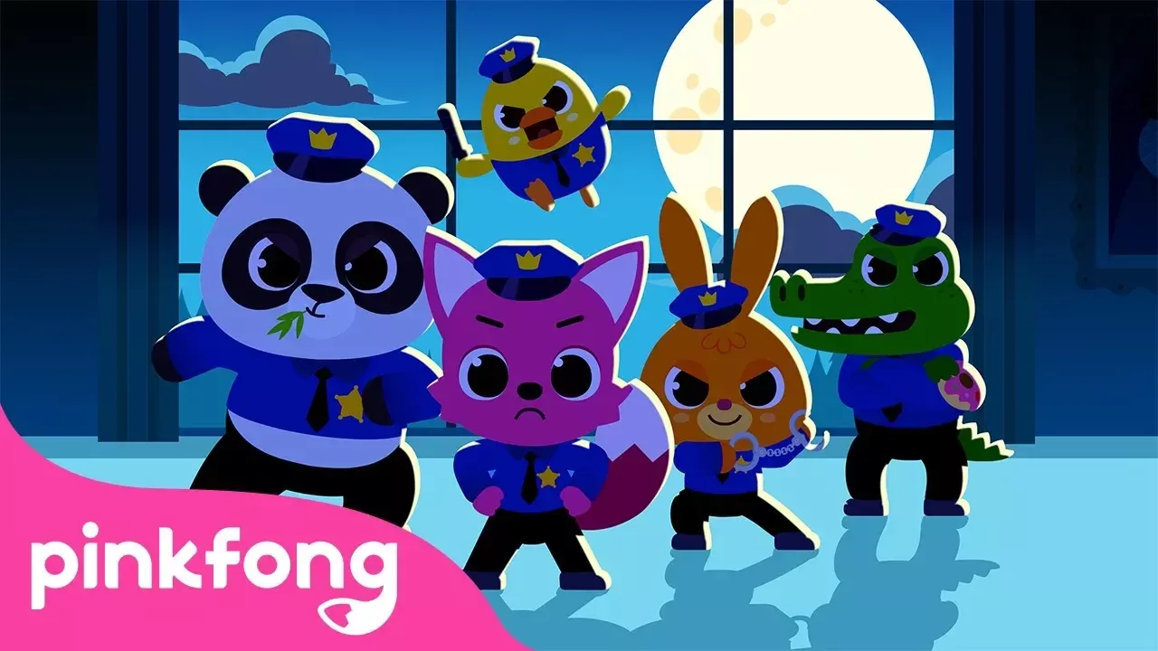 Pinkfong The Police | Game Play | Kids App | Pinkfong Game | Pinkfong Kids App Games
